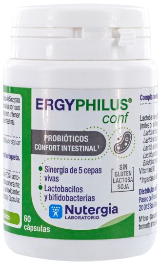 Ergyphilus Confort 60 Cápsulas Ergyphilus Confort 60 Cápsulas