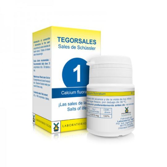 Laboratorios Tegor Kalziumfluorid Vitamin D6 tegorsal N1 350 Tabletten