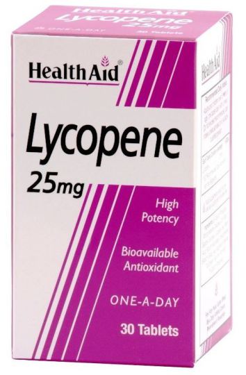 Lycopin 25Mg. 30comp. Health Aid