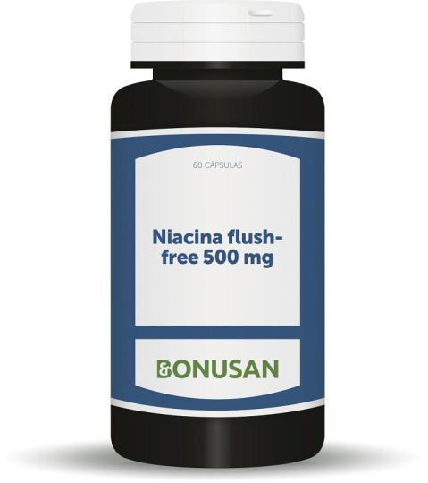 Bonusan Niacin Flush-Free 500Mg. 60 Kapseln