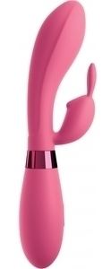 Oh mein Gott! Kaninchen Selfie Silikon Vibrator rosa
