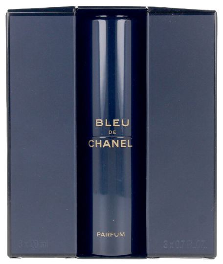 Chanel Bleu Edp Vaporizer Twist & Spray Refills 3x20 ml