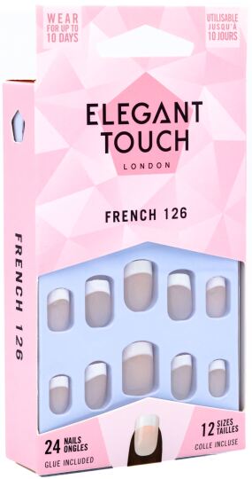 French Pink 106 False Nails 24 Einheiten