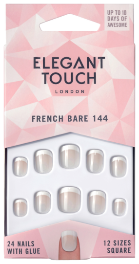 French Bare 144 False Nails 24 Einheiten French Bare 144 False Nails 24 Einheiten