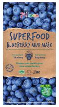 Superfood Mud Gesichtsmaske mit Blaubeeren 10 gr
