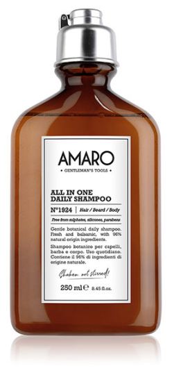 Farmavita Amaro All in One T&auml;gliches Shampoo n1924 Haar / Bart / K&ouml;rper 250 ml