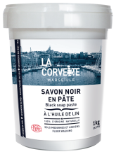 Schwarzseifenpaste Flachs&ouml;l 1 kg