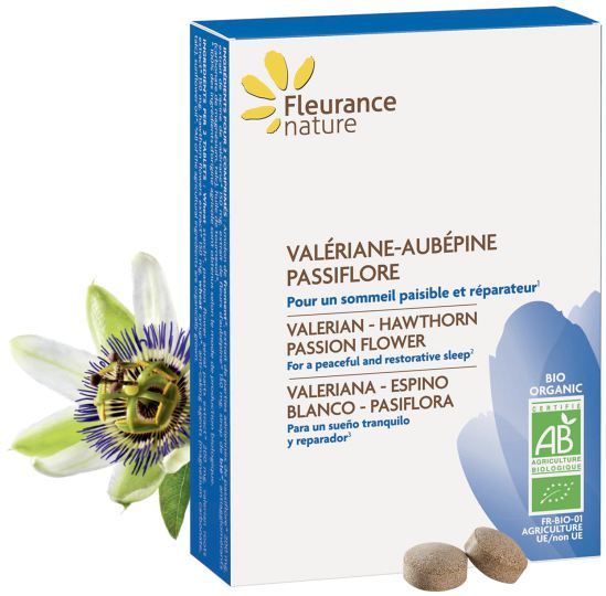 Fleurance Nature Baldrian Wei&szlig;dorn Bio Passionsblume