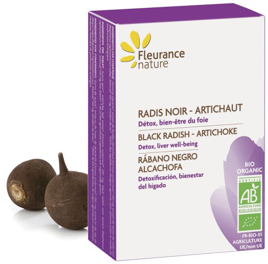 Fleurance Nature Schwarzer Rettich - Bio Artischocke 30 Tabletten