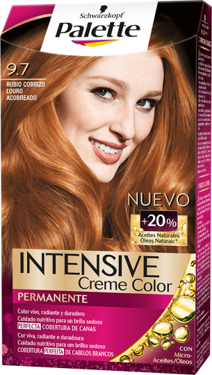 Palette Intensive Color Creme 9.7 Rubio Cobrizo 115 ml