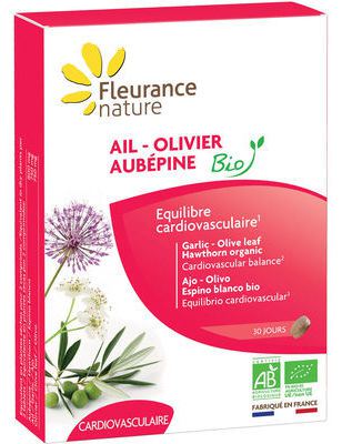 Knoblauch - Olive - Wei&szlig;er Wei&szlig;dorn Bio 60 Tabletten