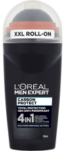 Men Expert Carbon Protect Deodorant 4 in 1 Rolle auf 50 ml Men Expert Carbon Protect Deodorant 4 in 1 Rolle auf 50 ml