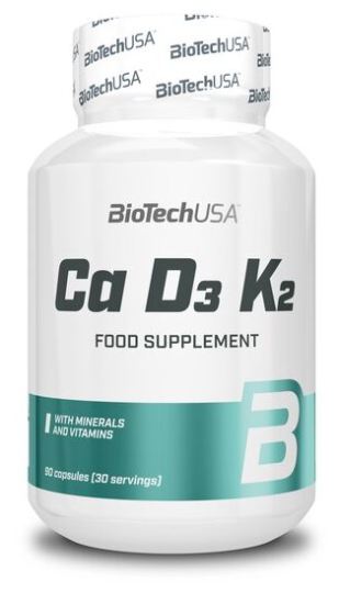 BiotechUSA Ca D3 K2 90 Kapseln