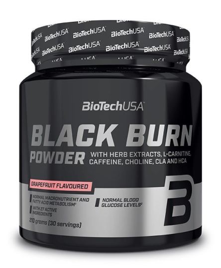 BiotechUSA Black Burn Powder Passionsfrucht 210 gr