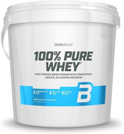 BiotechUSA 100% reines Molkeprotein 4000 gr