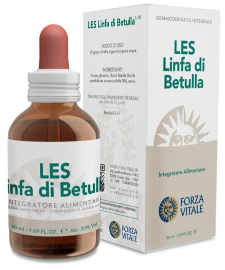 Les Lymph Lymph Betulla Di Birch 50ml. Les Lymph Lymph Betulla Di Birch 50ml.