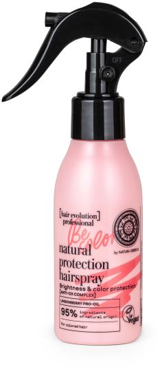 Natürliches Haarspray Be color Helligkeit &amp; Farbschutz 115 ml