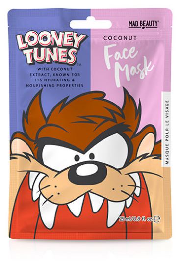 Looney Tunes Taz Gesichtsmaske 12 Einheiten
