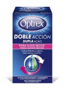Optrex Double Action Drops f&uuml;r trockene Augen 10 ml Multidosis-Format